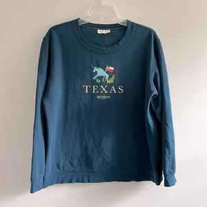 Spartina 449 Blue Texas Sweatshirt